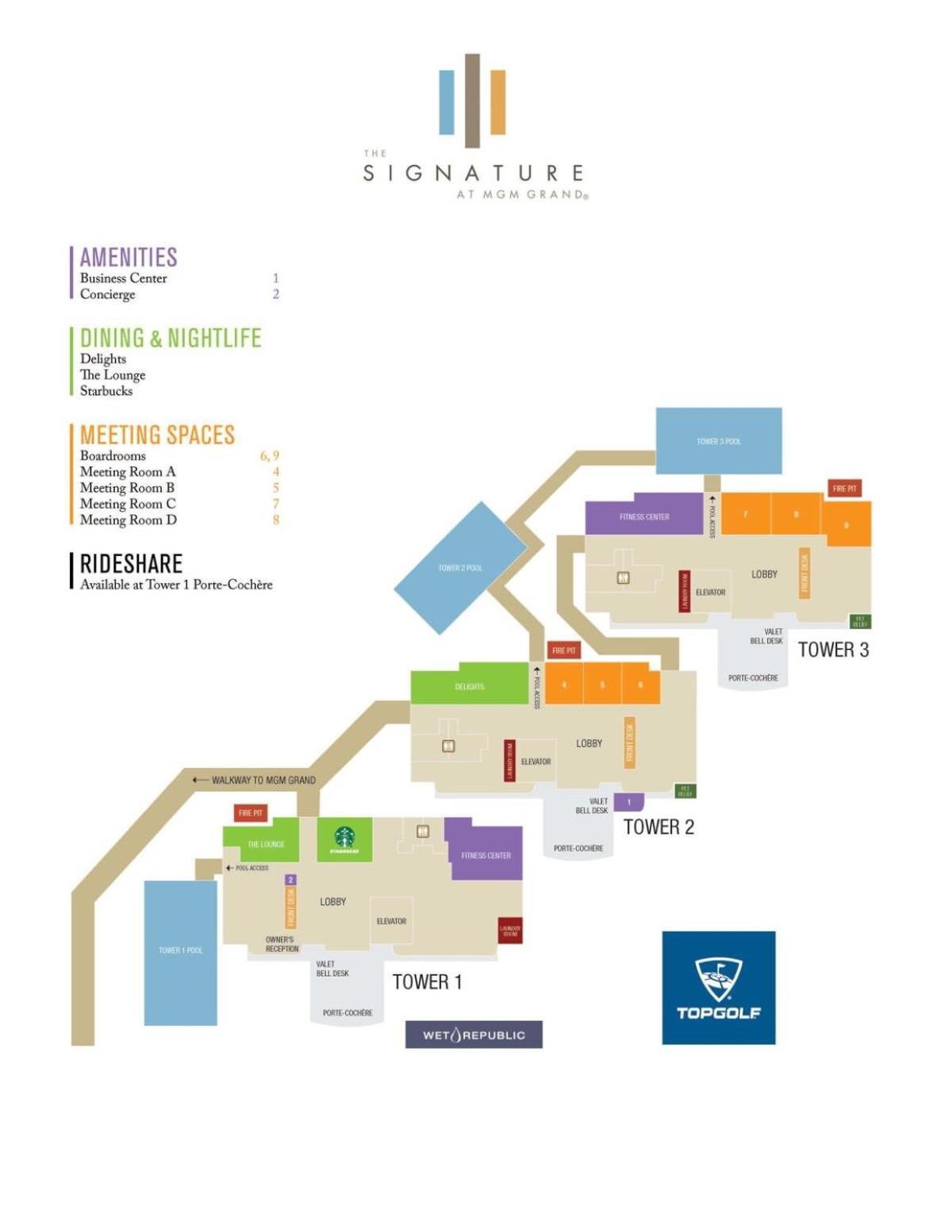 Mgm Signature-20-620 1Br 2Ba Balcony Suite Las Vegas Exterior foto